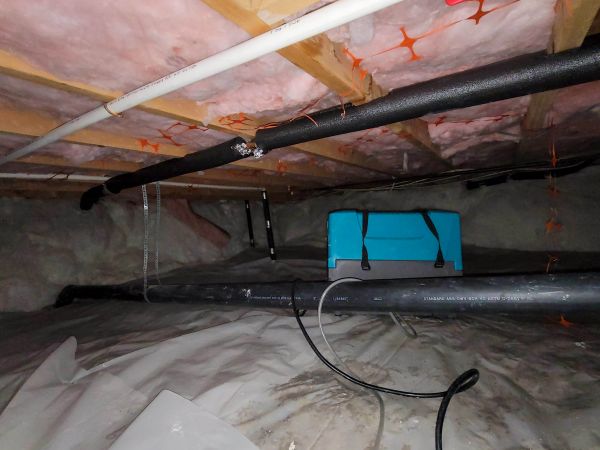 Crawl Space Water Remediation in Amarillo
